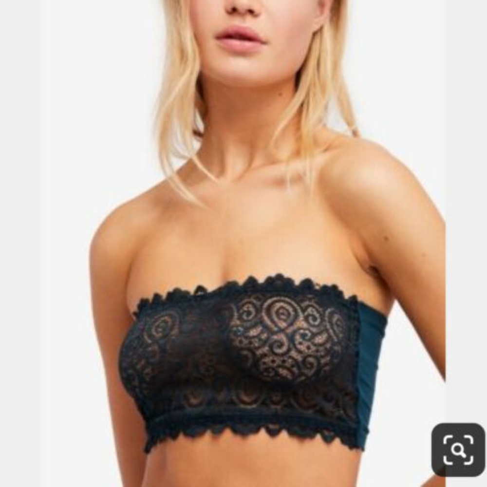 NWT FREE PEOPLE Seamless Reversible Lace Bandeau
